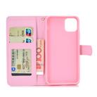 For iPhone 12 Pro Max Glitter Powder Horizontal Flip Leather Case with Card Slots & Holder & Photo Frame & Wallet & Lanyard(Pink) - 4