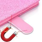 For iPhone 12 Pro Max Glitter Powder Horizontal Flip Leather Case with Card Slots & Holder & Photo Frame & Wallet & Lanyard(Pink) - 8