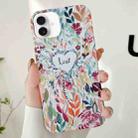 For iPhone 16 Plus Varnishing Water Stick PC Phone Case(Love) - 1