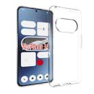 For Nothing Phone 3a Waterproof Texture TPU Phone Case(Transparent) - 1