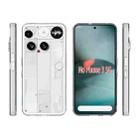 For Nothing Phone 3 Waterproof Texture TPU Phone Case(Transparent) - 2