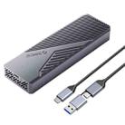 ORICO CNM2-U4 40Gbps USB4 M.2 NVMe SSD Enclosure(Grey) - 1