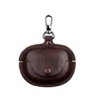 For Bose QuietComfort Ultra Wireless Earphone Leather Protective Case(Dark Brown) - 1