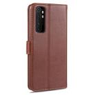 For Xiaomi Mi Note 10 Lite AZNS Sheepskin Texture Horizontal Flip Leather Case with Holder & Card Slots & Wallet(Brown) - 3