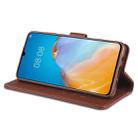 For Xiaomi Mi Note 10 Lite AZNS Sheepskin Texture Horizontal Flip Leather Case with Holder & Card Slots & Wallet(Brown) - 5