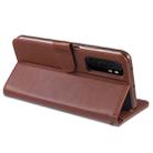 For Xiaomi Mi Note 10 Lite AZNS Sheepskin Texture Horizontal Flip Leather Case with Holder & Card Slots & Wallet(Brown) - 6