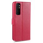 For Xiaomi Mi Note 10 Lite AZNS Sheepskin Texture Horizontal Flip Leather Case with Holder & Card Slots & Wallet(Red) - 3