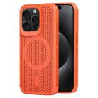 For iPhone 15 Pro Max MagSafe Magnetic Heat Dissipation Phone Case(Orange) - 1