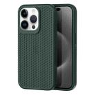 For iPhone 15 Pro Max Heat Dissipation Phone Case(Dark Green) - 1