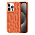 For iPhone 15 Pro Heat Dissipation Phone Case(Orange) - 1