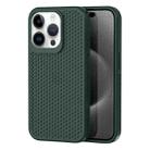 For iPhone 15 Pro Heat Dissipation Phone Case(Dark Green) - 1