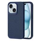 For iPhone 15 Plus Heat Dissipation Phone Case(Dark Blue) - 1