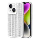 For iPhone 14 Plus Heat Dissipation Phone Case(White) - 1