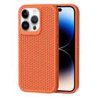 For iPhone 14 Pro Max Heat Dissipation Phone Case(Orange) - 1