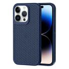 For iPhone 14 Pro Max Heat Dissipation Phone Case(Dark Blue) - 1