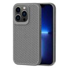 For iPhone 13 Pro Heat Dissipation Phone Case(Grey) - 1