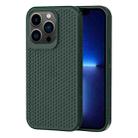 For iPhone 13 Pro Heat Dissipation Phone Case(Dark Green) - 1