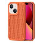 For iPhone 13 Heat Dissipation Phone Case(Orange) - 1