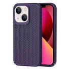 For iPhone 13 Heat Dissipation Phone Case(Dark Purple) - 1