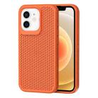 For iPhone 12 Heat Dissipation Phone Case(Orange) - 1