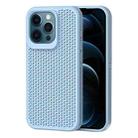 For iPhone 12 Pro Max Heat Dissipation Phone Case(Sky Blue) - 1