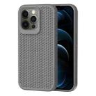 For iPhone 12 Pro Heat Dissipation Phone Case(Grey) - 1
