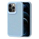 For iPhone 12 Pro Heat Dissipation Phone Case(Sky Blue) - 1