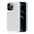 For iPhone 12 Pro Heat Dissipation Phone Case(White) - 1