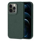 For iPhone 12 Pro Heat Dissipation Phone Case(Dark Green) - 1