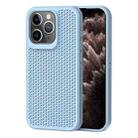 For iPhone 11 Pro Max Heat Dissipation Phone Case(Sky Blue) - 1