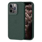 For iPhone 11 Pro Max Heat Dissipation Phone Case(Dark Green) - 1
