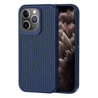 For iPhone 11 Pro Max Heat Dissipation Phone Case(Dark Blue) - 1