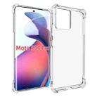 For Motorola Moto S30 Pro Shockproof Non-slip Thickening TPU Phone Case(Transparent) - 1