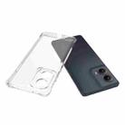 For Motorola Edge 5G 2024 Shockproof Non-slip Thickening TPU Phone Case(Transparent) - 3