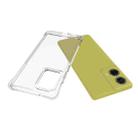 For Motorola Moto G85 Shockproof Non-slip Thickening TPU Phone Case(Transparent) - 3