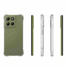 For Motorola Moto G15 4G Shockproof Non-slip Thickening TPU Phone Case(Transparent) - 2