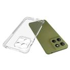 For Motorola Moto G15 4G Shockproof Non-slip Thickening TPU Phone Case(Transparent) - 3