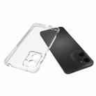 For Motorola Moto G05 4G Shockproof Non-slip Thickening TPU Phone Case(Transparent) - 3