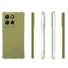 For Motorola Moto G86 5G Shockproof Non-slip Thickening TPU Phone Case(Transparent) - 2