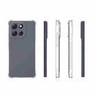 For Motorola Moto G86 Power Shockproof Non-slip Thickening TPU Phone Case(Transparent) - 2