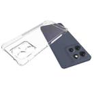 For Motorola Moto G86 Power Shockproof Non-slip Thickening TPU Phone Case(Transparent) - 3