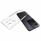 For TCL 503 4G Shockproof Non-slip Thickening TPU Phone Case(Transparent) - 3