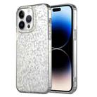 For iPhone 14 Pro Dynamic Colorful Rhombus Diamond Series PC + TPU Phone Case(White) - 1