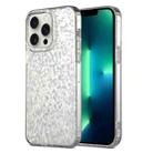 For iPhone 13 Pro Max Dynamic Colorful Rhombus Diamond Series PC + TPU Phone Case(White) - 1