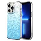 For iPhone 13 Pro Dynamic Colorful Rhombus Diamond Series PC + TPU Phone Case(Blue) - 1