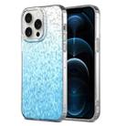 For iPhone 12 Pro Max Dynamic Colorful Rhombus Diamond Series PC + TPU Phone Case(Blue) - 1