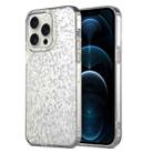 For iPhone 12 Pro Max Dynamic Colorful Rhombus Diamond Series PC + TPU Phone Case(White) - 1