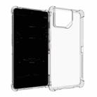 For Asus ROG Phone 8 Shockproof Non-slip Thickening TPU Phone Case(Transparent) - 1