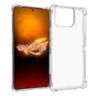 For Asus ROG Phone 9 / 9 Pro Shockproof Non-slip Thickening TPU Phone Case(Transparent) - 1