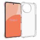 For Sharp Aquos sense9 Shockproof Non-slip Thickening TPU Phone Case(Transparent) - 1